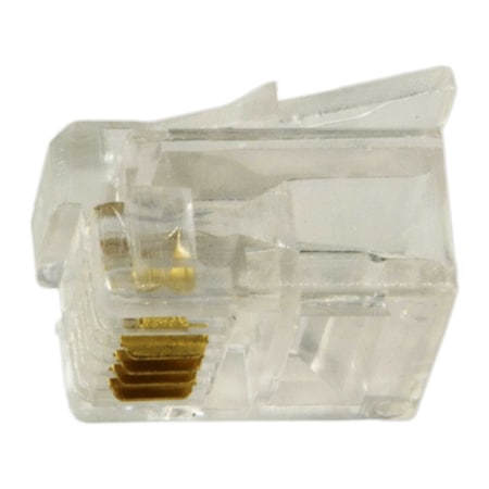 Midwest Fastener 4P4C Phone Connectors 1 12PK 930947